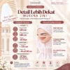 Mukena Dewasa JUMBO 2in1 Motif Premium Hagia Series