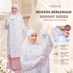 Mukena Setelan Berlengan Dewasa Motif Armany Series