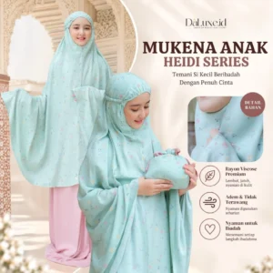 Mukena Anak Usia 4-13 Tahun Premium Motif Heidi Series